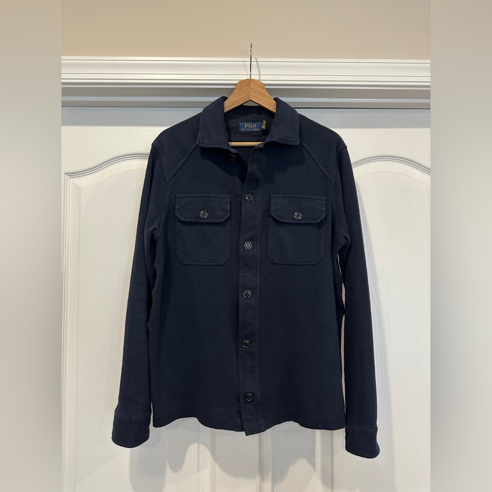 Polo Ralph Lauren Men’s Size S Moleskin Workshirt Cruise Navy